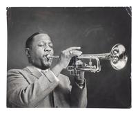 [EARLY PHOTOGRAPHY] -- [MUSIC]. A group of 5 photographs of jazz musicians taken by African American photographer Charles "Chuck" STEWART (1927-2017). New York, ca 1960s.