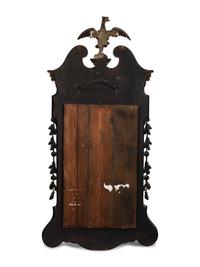 A Chippendale Carved and Parcel Gilt Mahogany Mirror