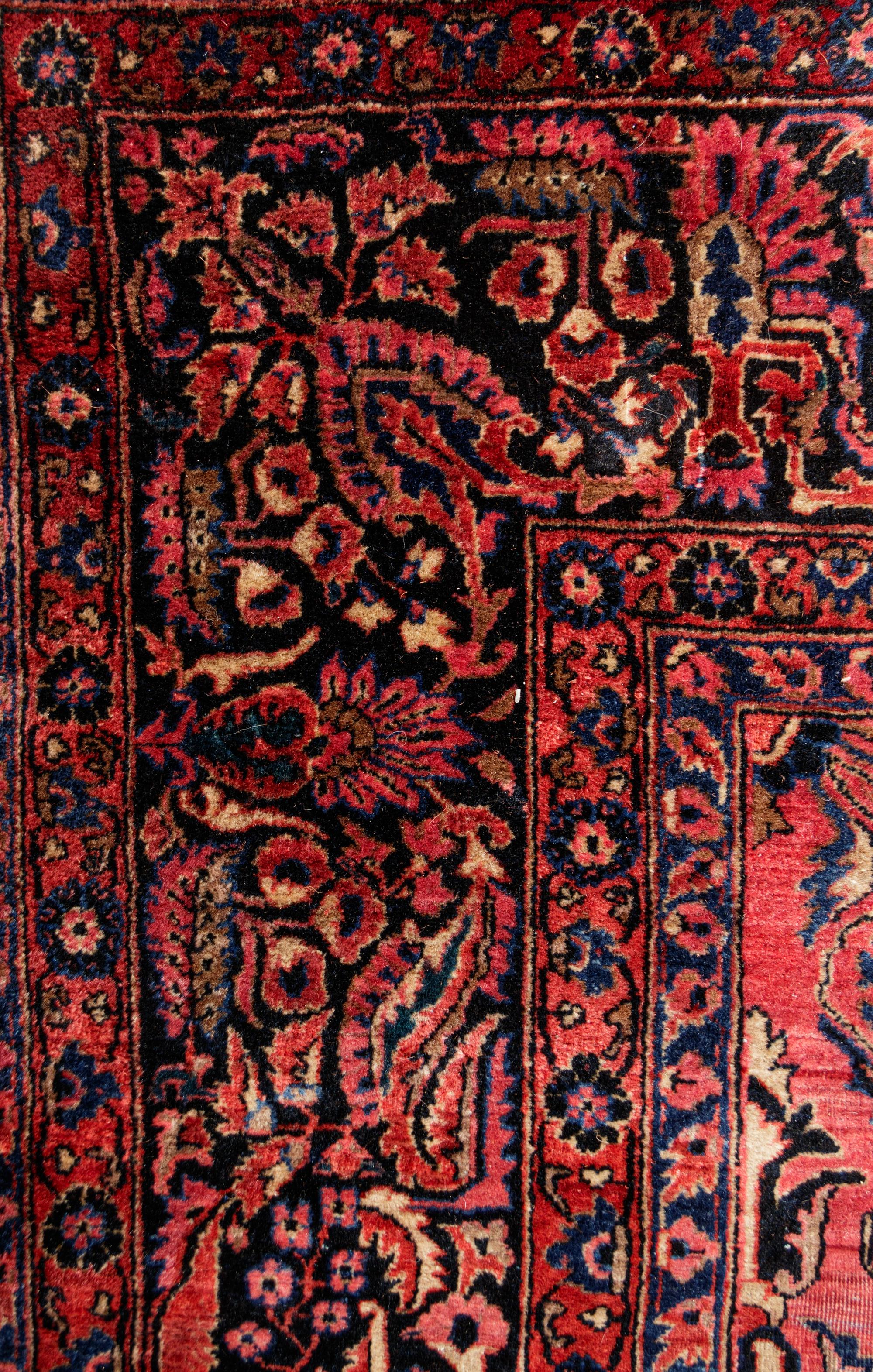 A Sarouk Wool Rug