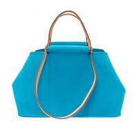 An Hermes Bleu Azteque Canvas Cabag Elan Tote, 10" x 14" x 5.5".