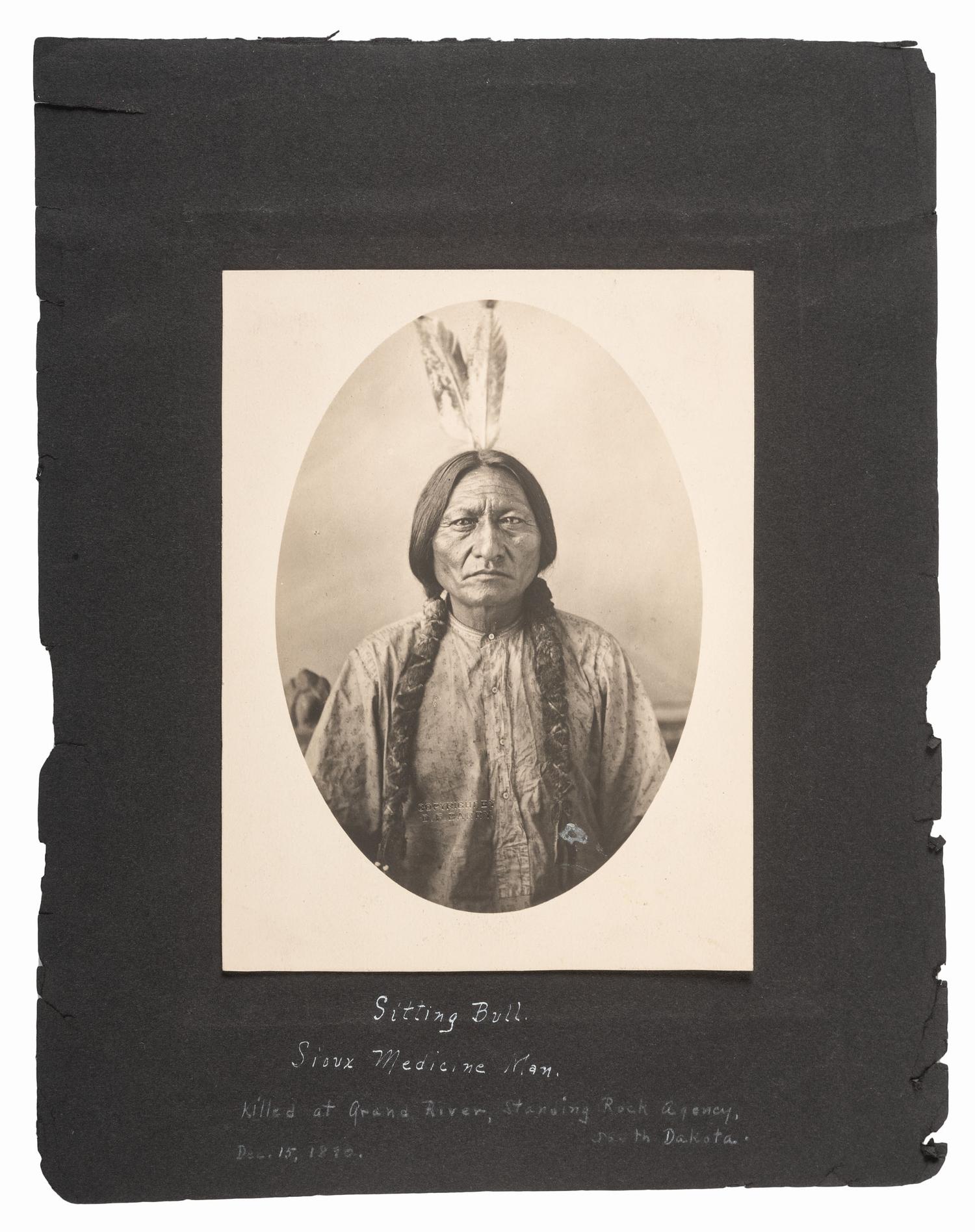 [NATIVE AMERICANS]. BARRY, David F. (1854-1934), photographer. A collection of 51 photographs of Native American subjects, George Armstrong Custer, and personalities and places associated with the Battle of Little Bighorn.