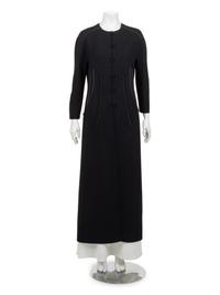 Ralph Rucci Wool Coat with Taffeta Accents, Fall 2006