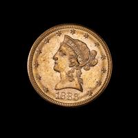 A United States 1886-S Liberty Head $10 Gold Coin