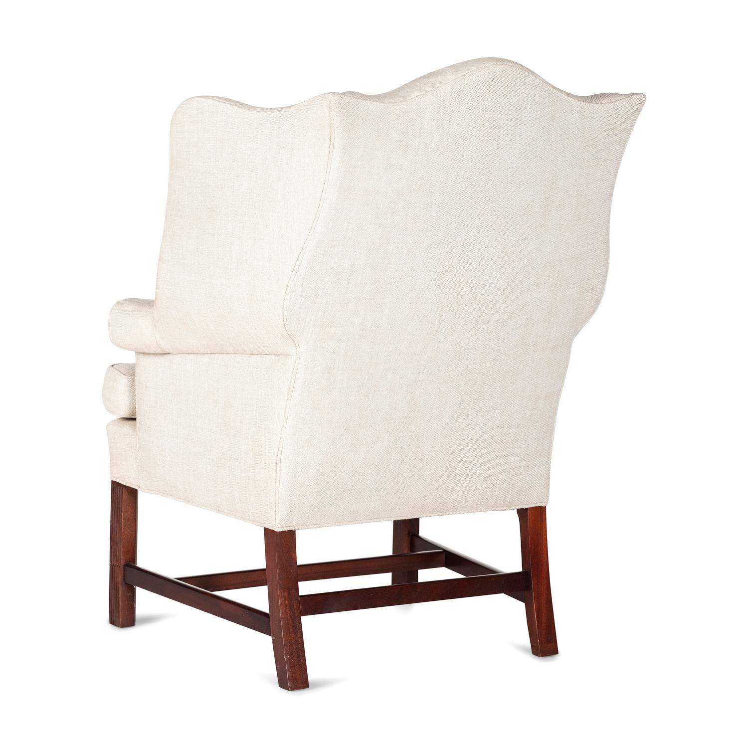 A Chippendale Style Easy Chair