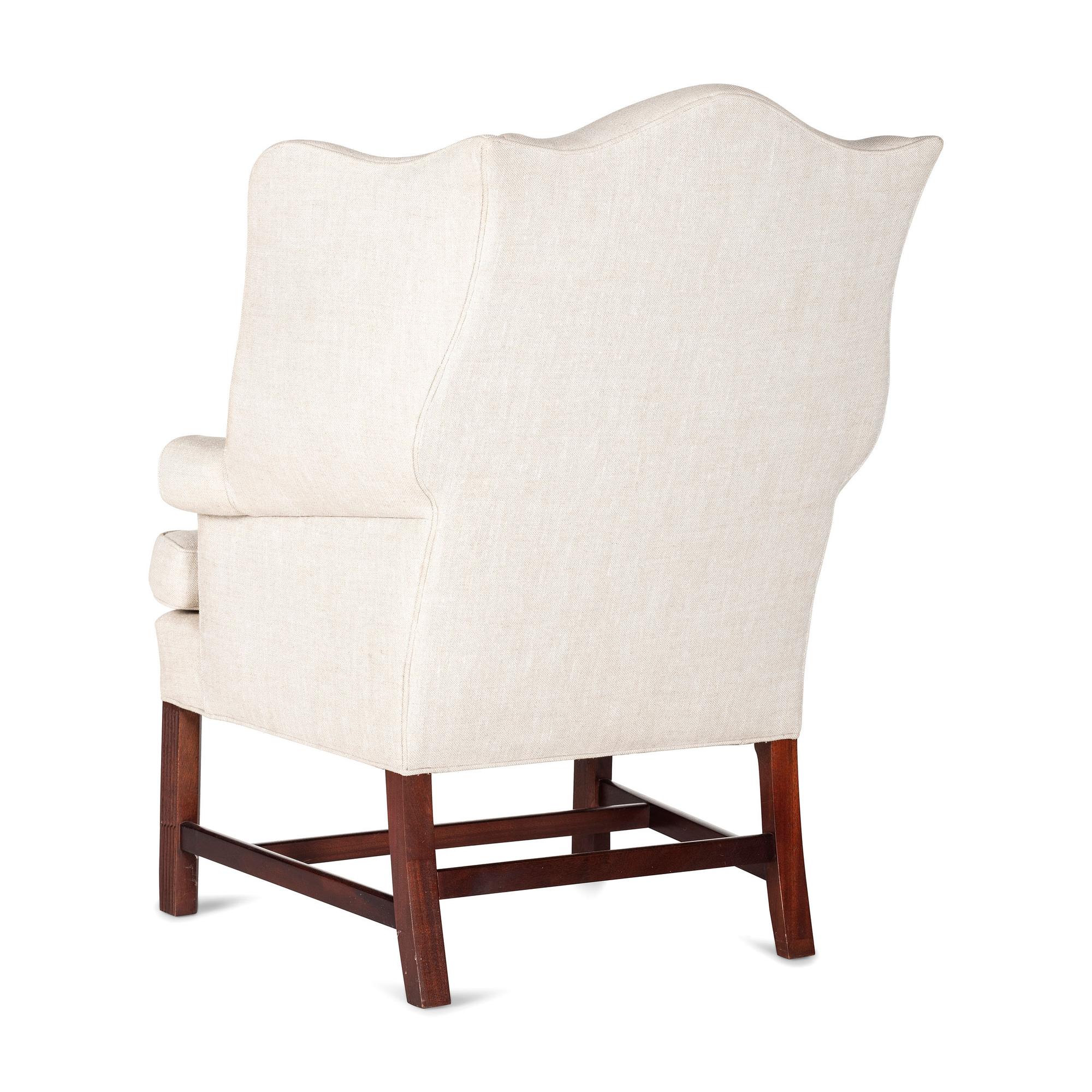 A Chippendale Style Easy Chair