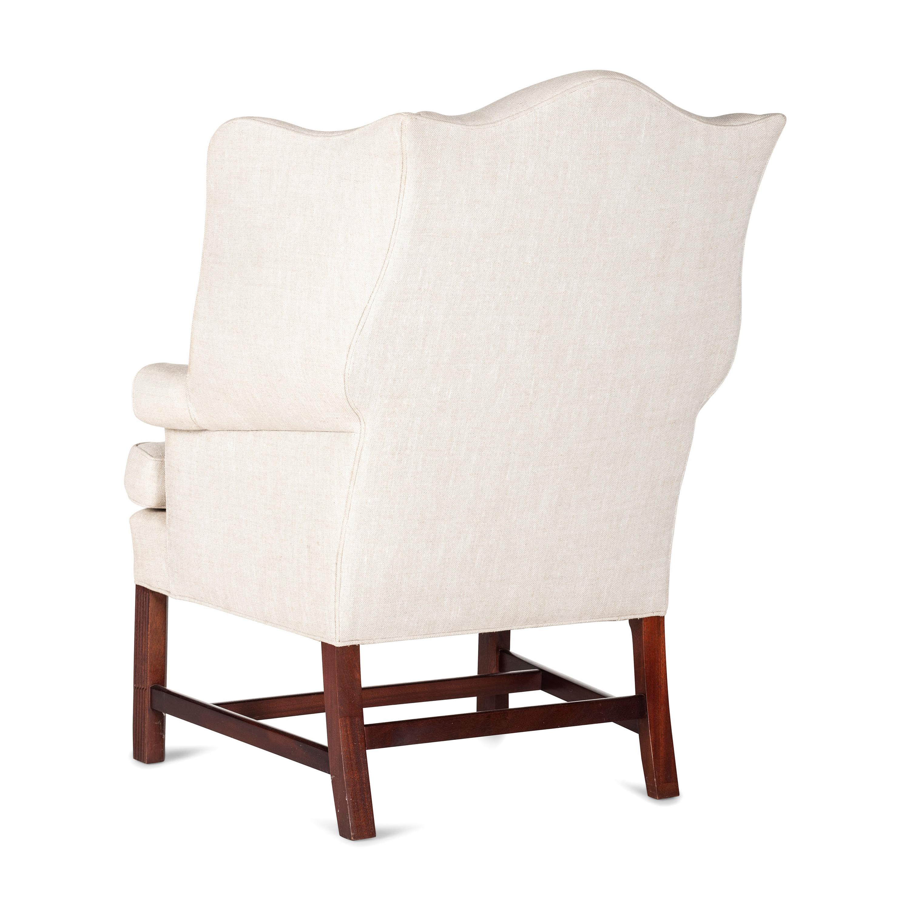 A Chippendale Style Easy Chair