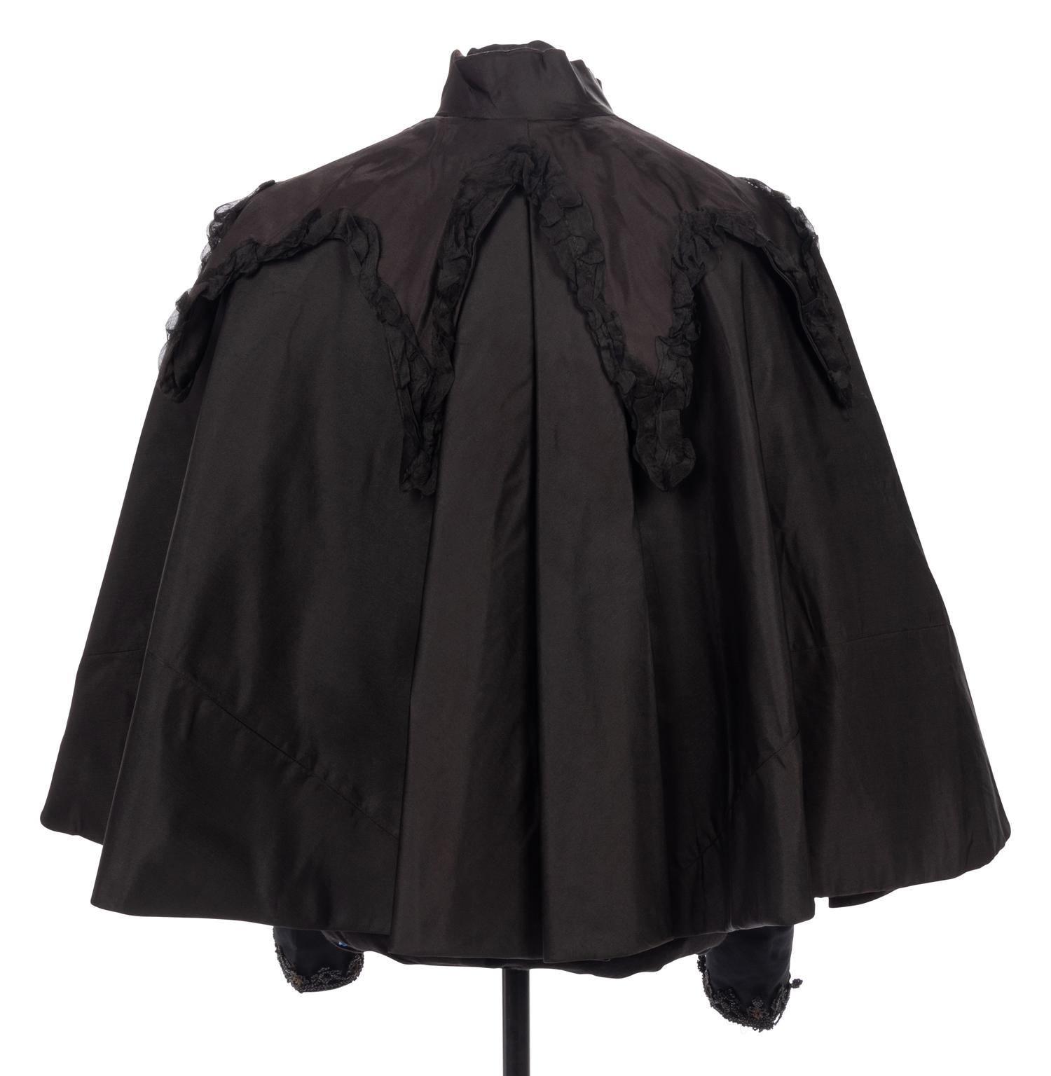 Collection of Four 19th Century Pieces; Three Capes & One Beaded Collar, 1880-1890s