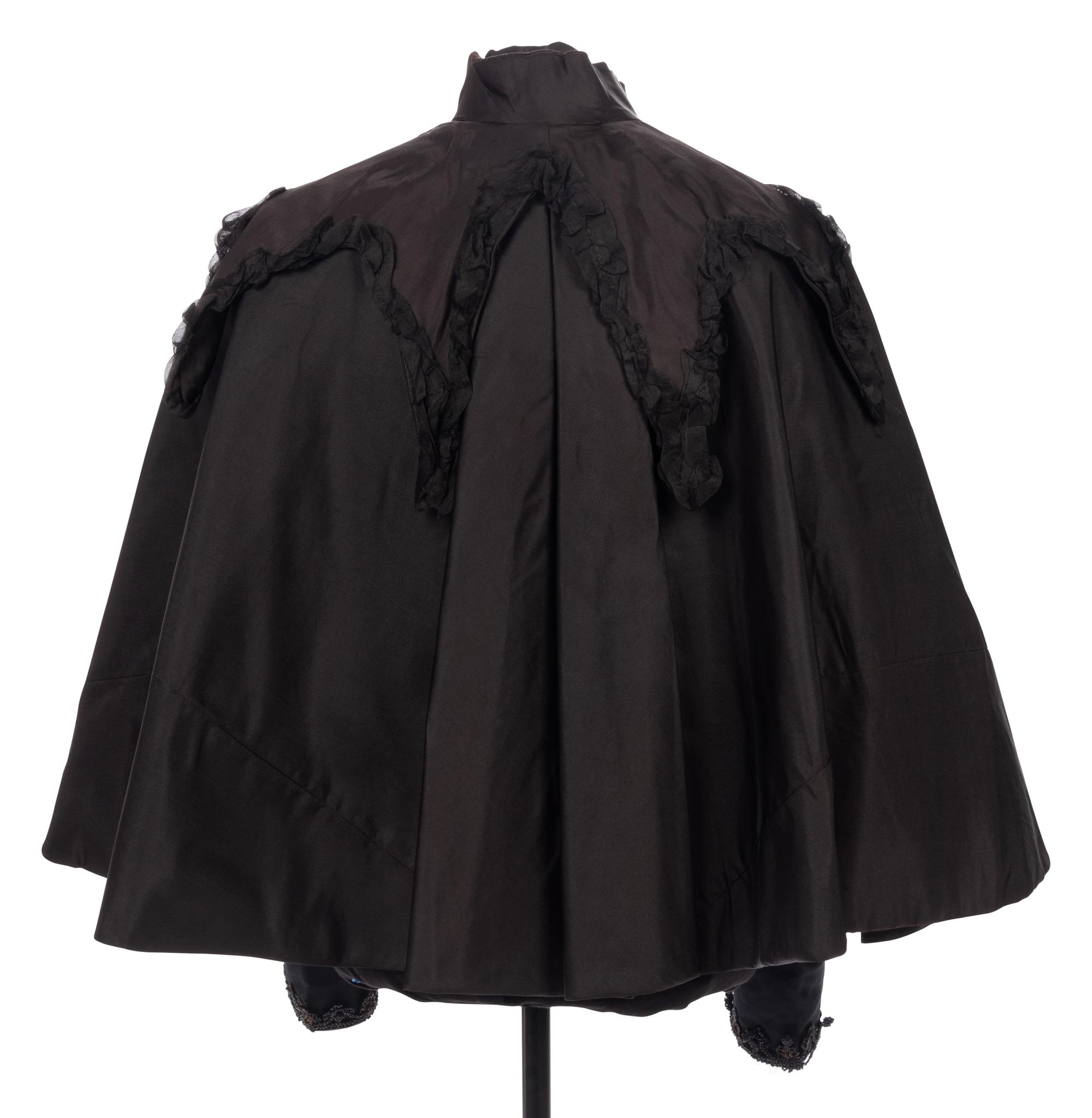 Collection of Four 19th Century Pieces; Three Capes & One Beaded Collar, 1880-1890s
