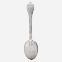 A silver tablespoon Jurian Blanck, Jr. (1645-1715), New York, NY, circa 1690
