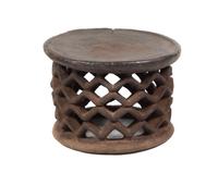 A Bamileke Carved Wood Stool