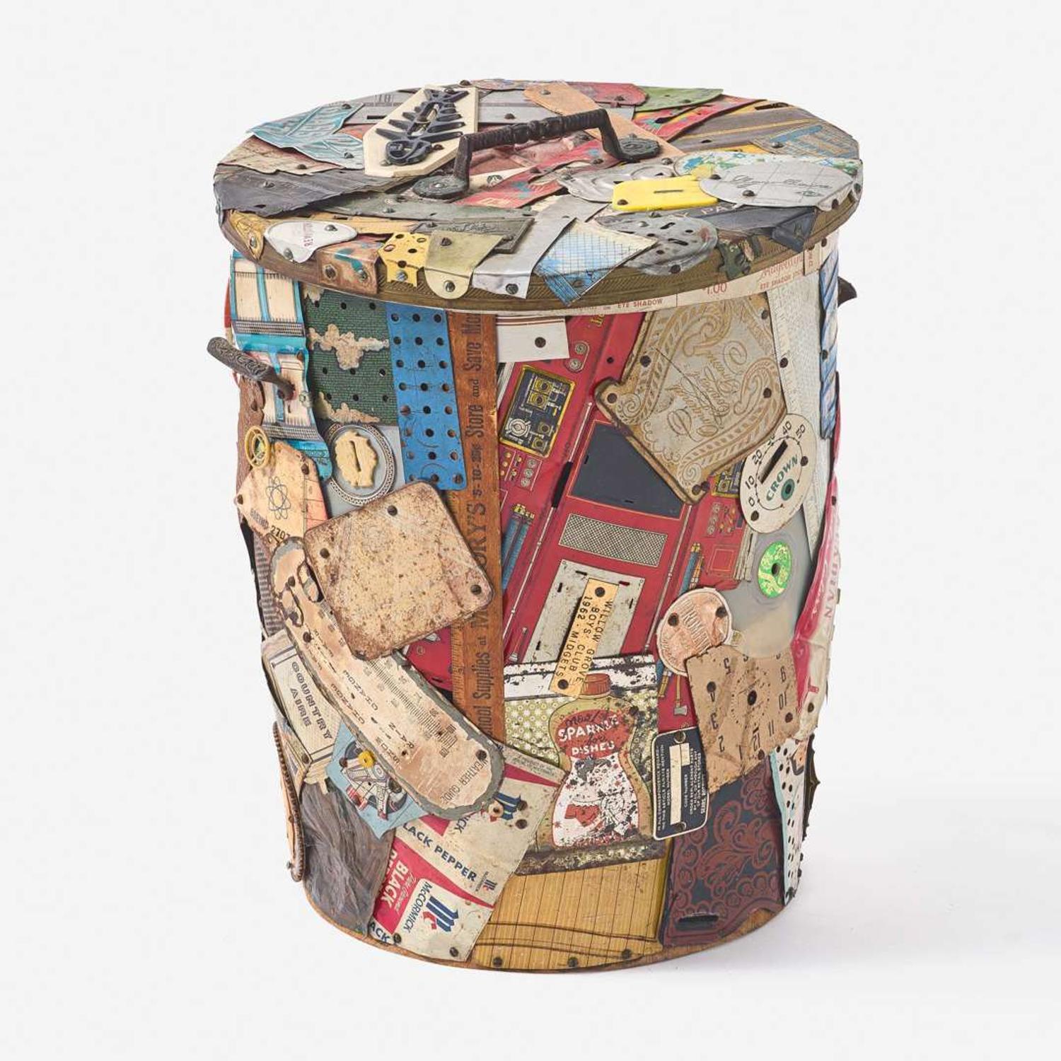 Leo Sewell (American, b. 1945) Trash Can