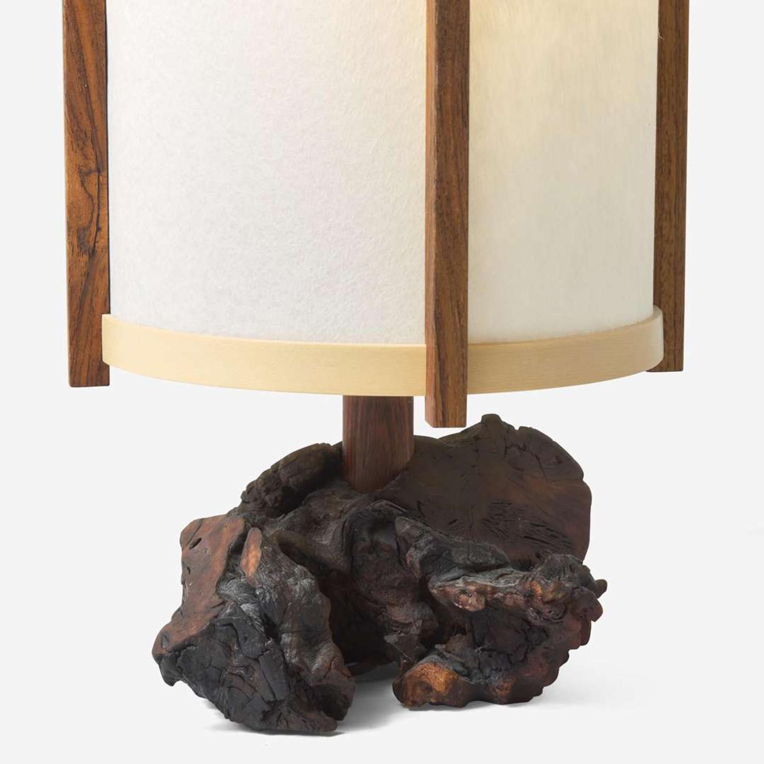 Mira Nakashima (American, b. 1942) Special Desk Lamp, George Nakashima Woodworker, New Hope, Pennsylvania, 2008