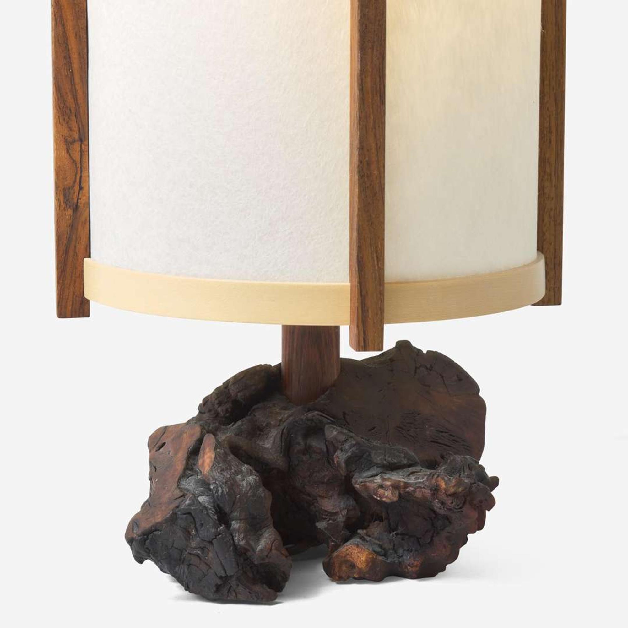 Mira Nakashima (American, b. 1942) Special Desk Lamp, George Nakashima Woodworker, New Hope, Pennsylvania, 2008