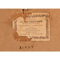 A Currier & Ives Hand Colored Lithograph