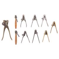 10 Civil War Era Bullet Molds: 9 Revolver & 1 Enfield Rifle Musket