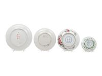 Four Chinese Porcelain Plates