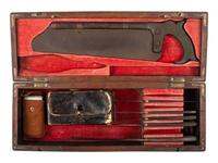 [MEXICAN WAR]. US Army surgical kit identified to Dr. Mariano Samaniego, who served as a surgeon during the Second Franco-Mexican War (1861-1867).