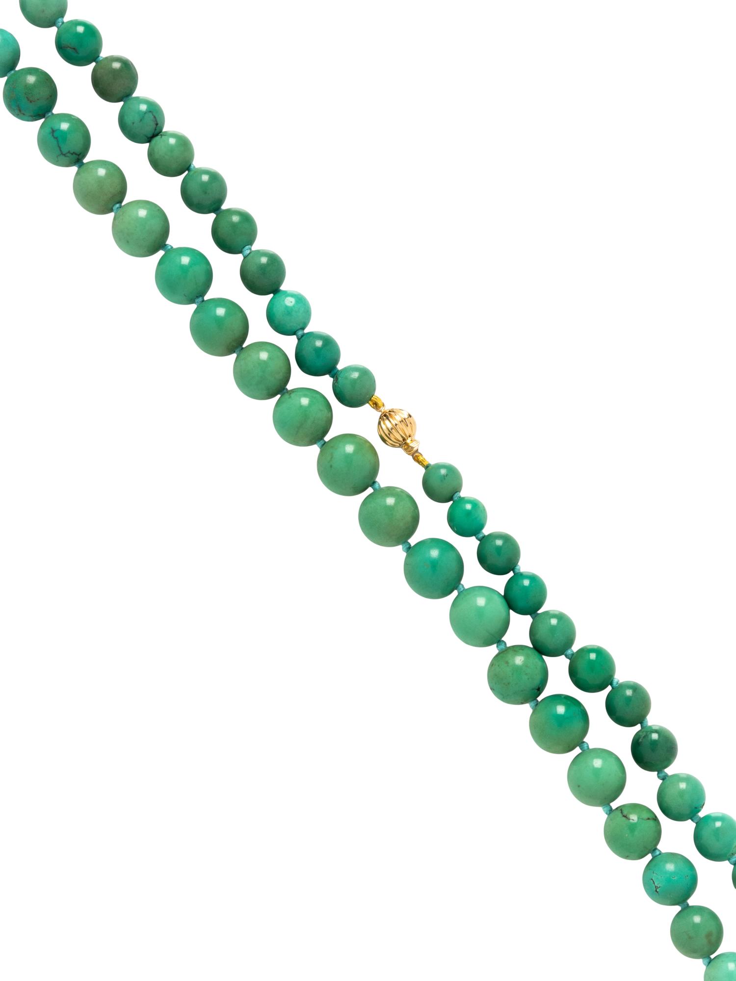 TURQUOISE BEAD NECKLACE