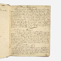 [Food & Drink] Group of 3 Manuscript Recipe Notebooks