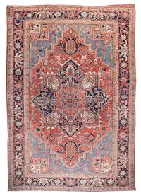 A Heriz Wool Rug 11 feet 6 inches x 8 feet 2 inches.