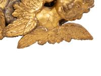 An Italian Carved Giltwood and Silvered Wall Mount