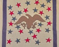 A Pieced and Appliqued Patriotic Quilt