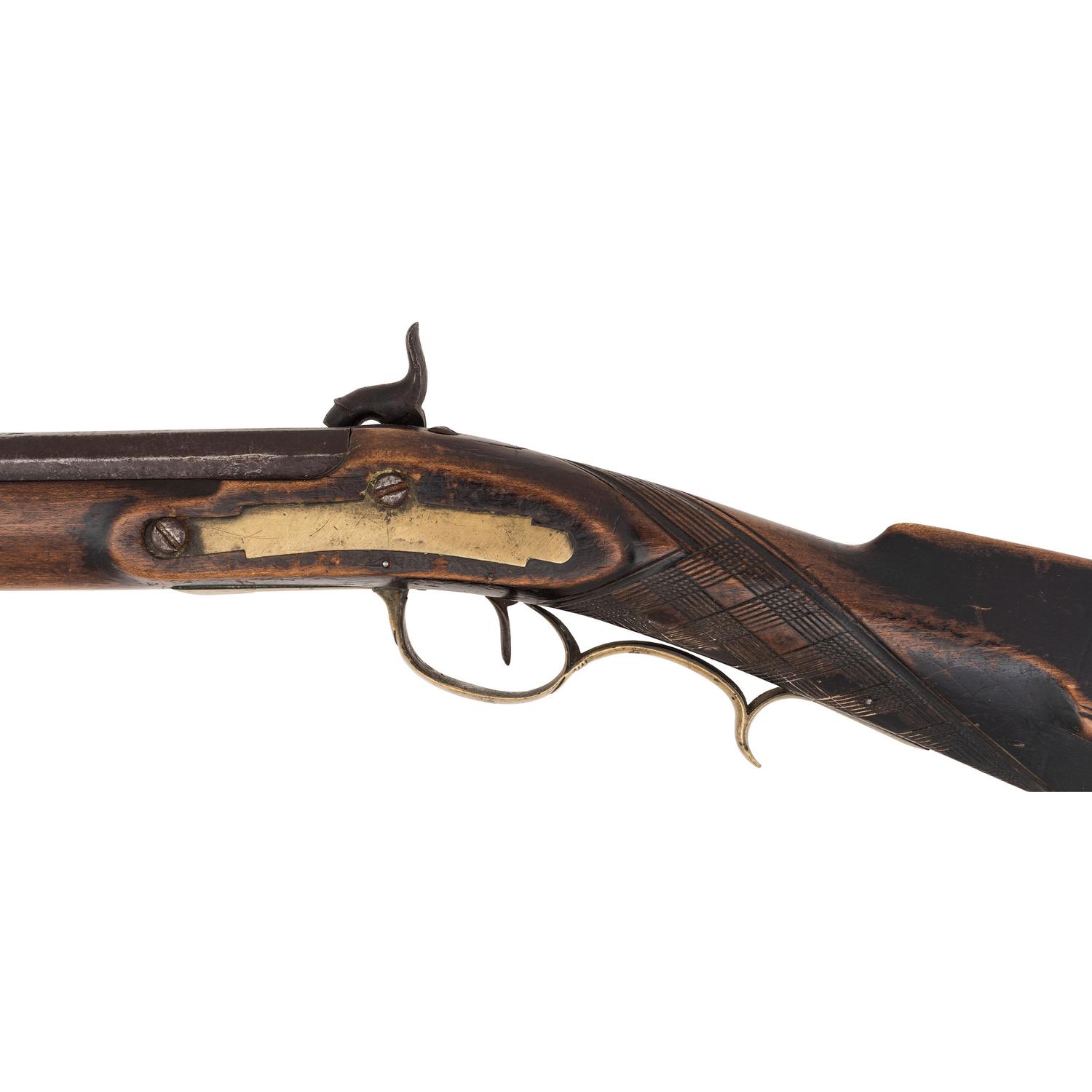 Percussion Indian Trade Rifle by A. Gumph