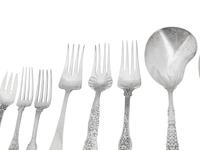 A Tiffany and Co. Olympian Silver Flatware Service