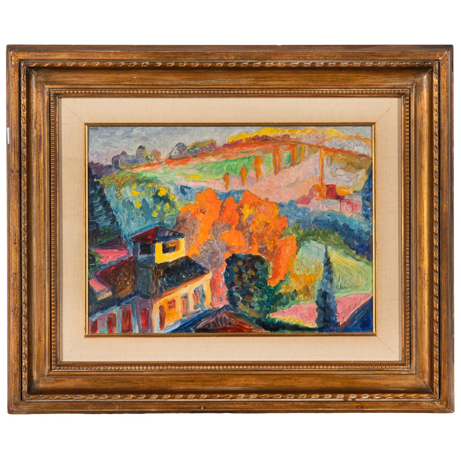 Andre Alexeyevich Jawlensky (Russian, 1902-1984) — Herbst Im Saleggio , 1958