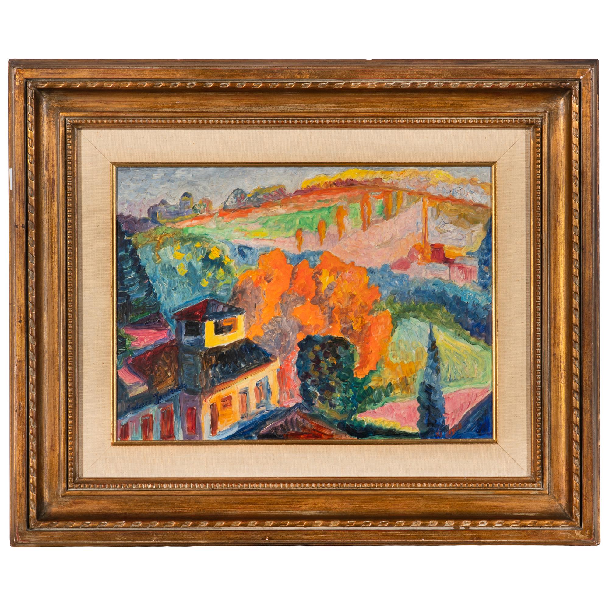 Andre Alexeyevich Jawlensky (Russian, 1902-1984) — Herbst Im Saleggio , 1958
