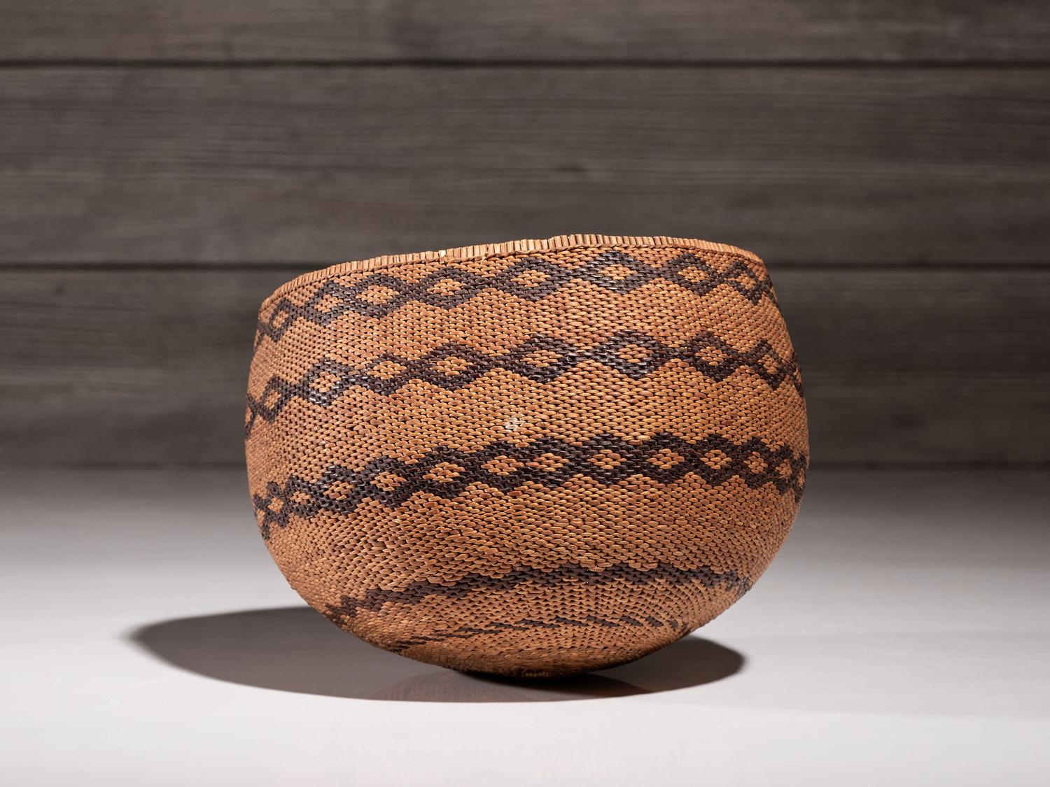 Pomo Twined Basket