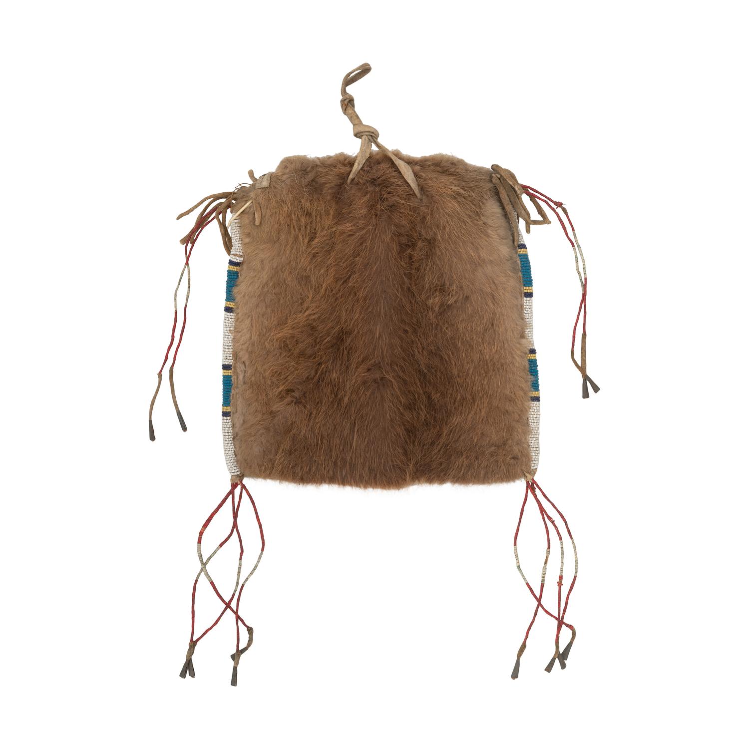 Sioux Beaded Antelope Hide Bag
