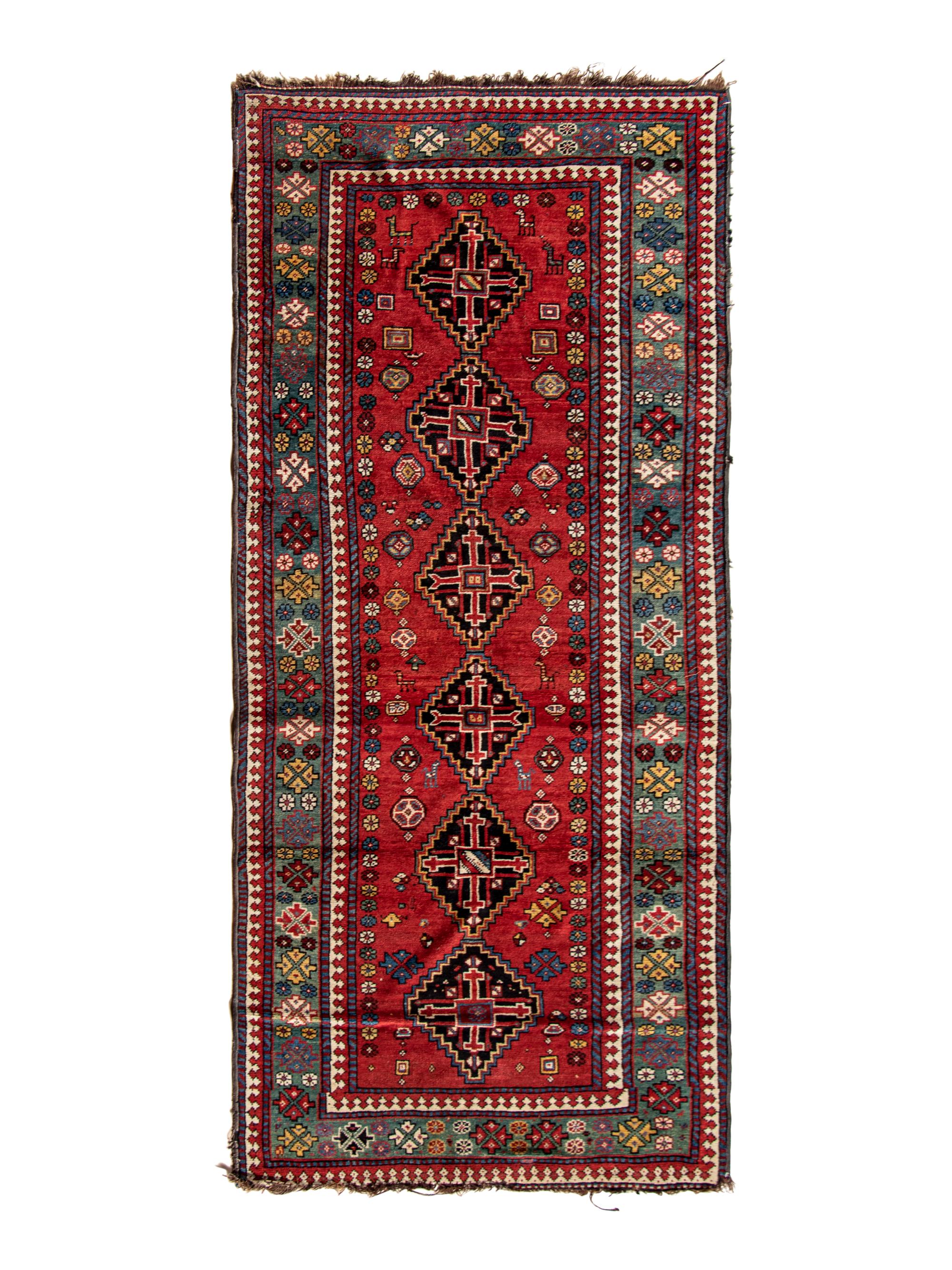 A Kazakh Wool Rug