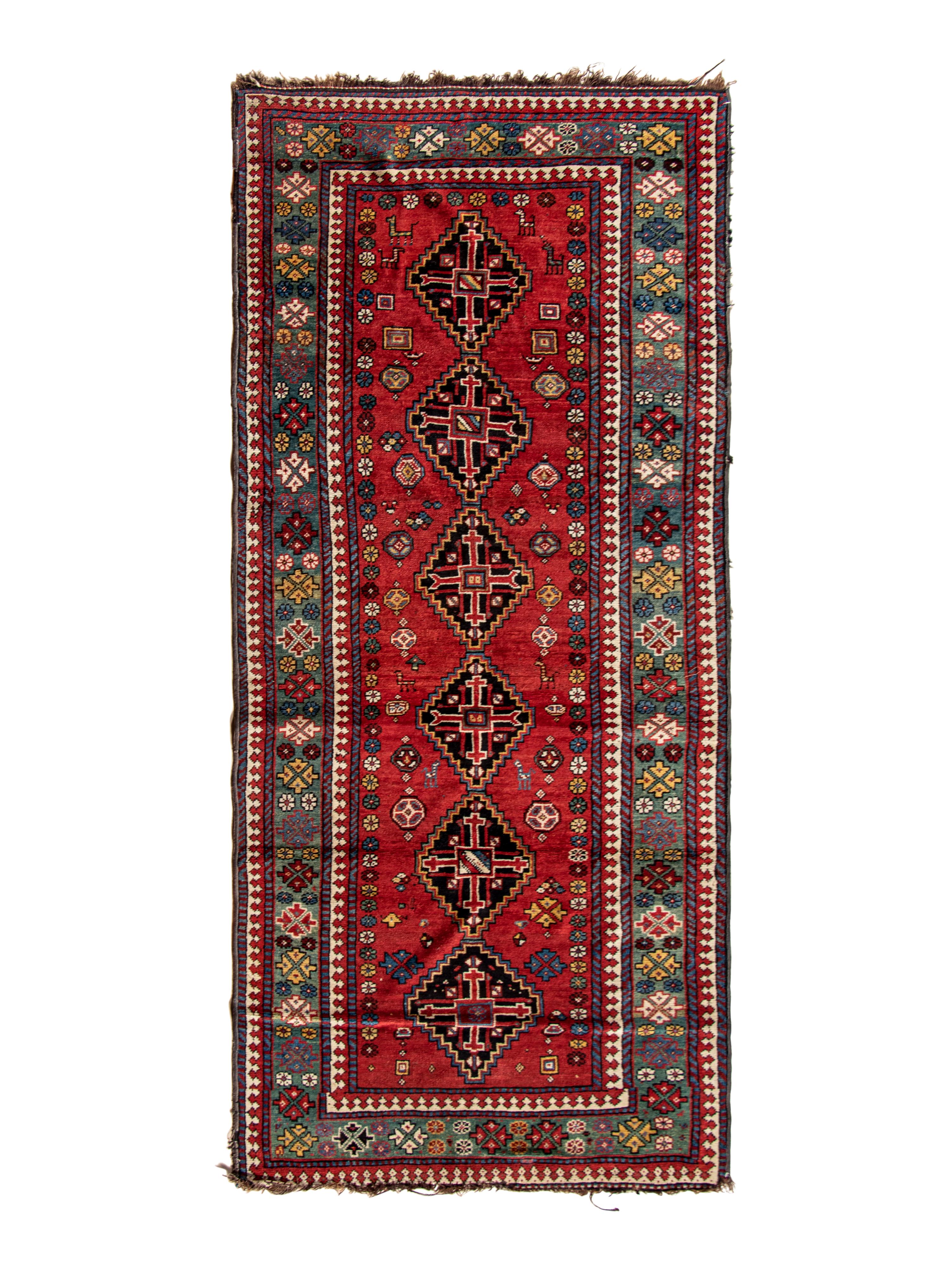 A Kazakh Wool Rug