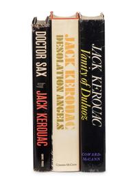 KEROUAC, Jean-Louis Lebris de ("Jack") (1922-1969). A group of 3 FIRST EDITIONS, comprising: