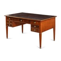 A North European Mahogany Bureau Plat