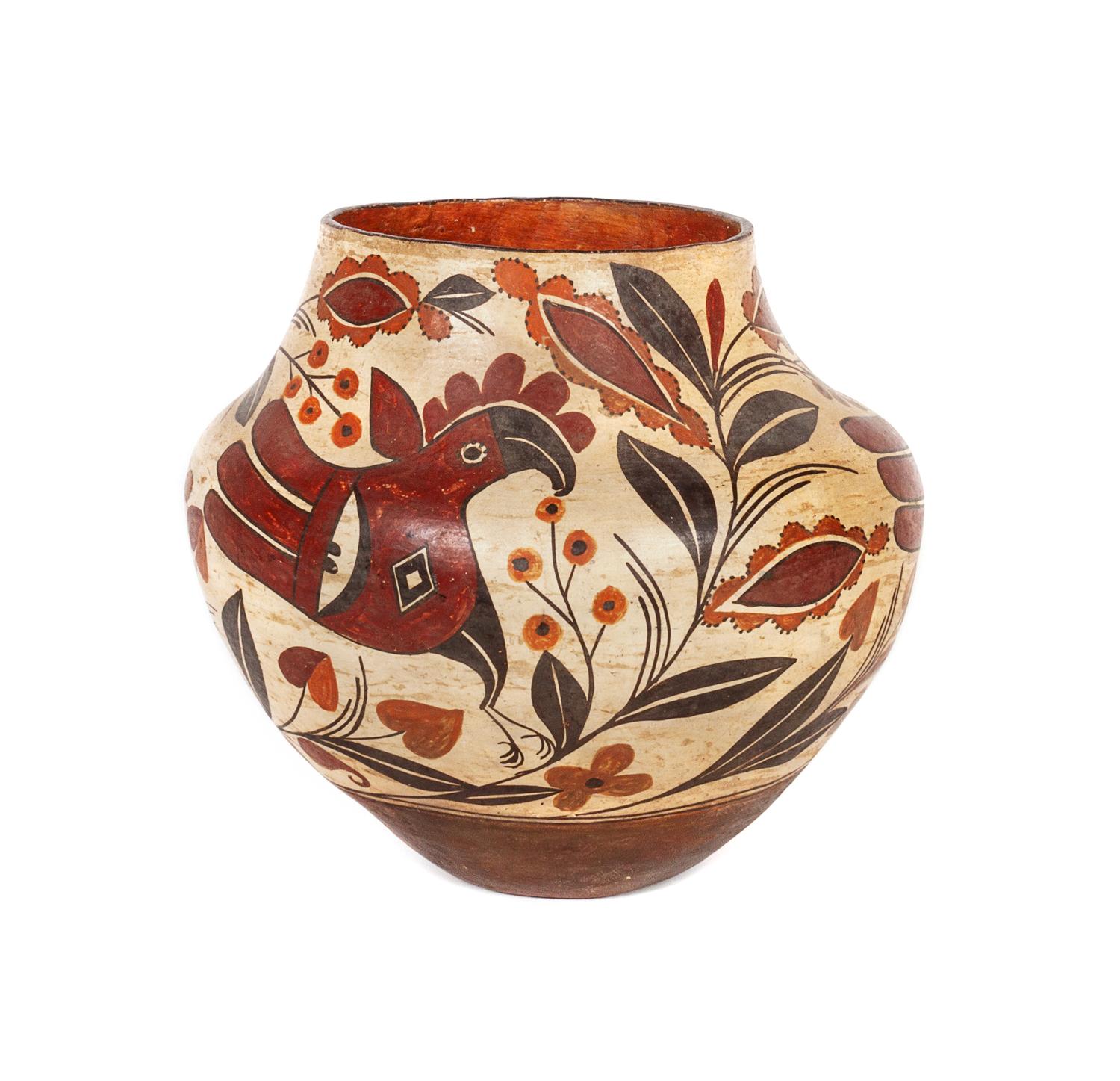 Acoma Four-Color Polychrome Olla