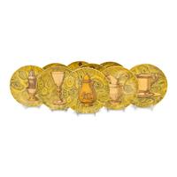 A Set of Ten Piero Fornasetti Stoviglie Plates