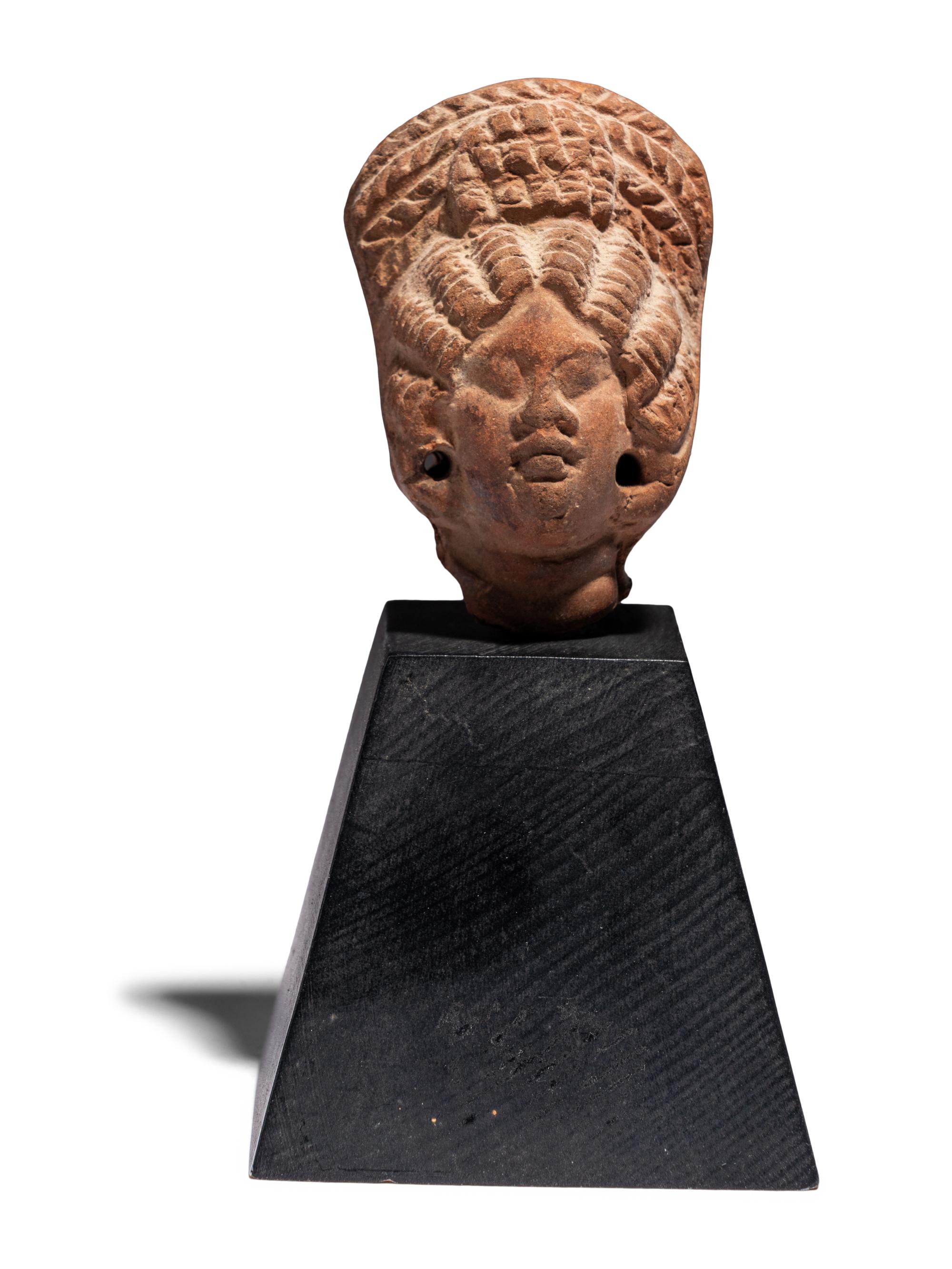 A Hellenistic Terracotta Female Head