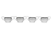 A Set of Four English Salt Cellars