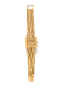 BAUME & MERCIER, YELLOW GOLD WATCH