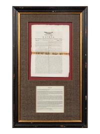 [TEXAS - EARLY NEWSPAPERS]. Gaceta, Del Gobierno Supremo del Estado de Coahuila y Texas . Volume 3, No. 97. [Monclova], 29 July 1835.