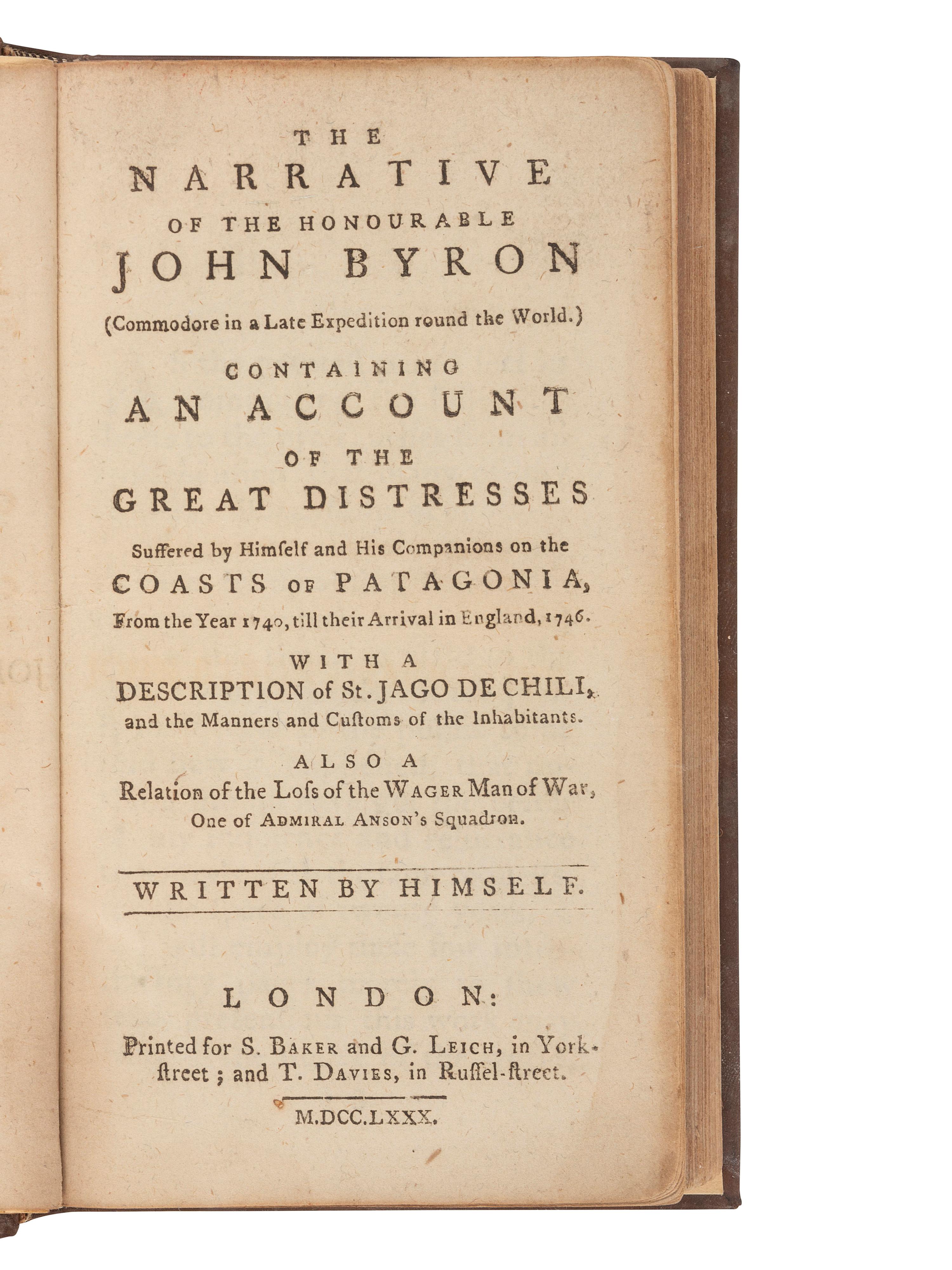 [SHIPWRECKS -- BRITISH]. A group of 3 works about British shipwrecks, comprising: