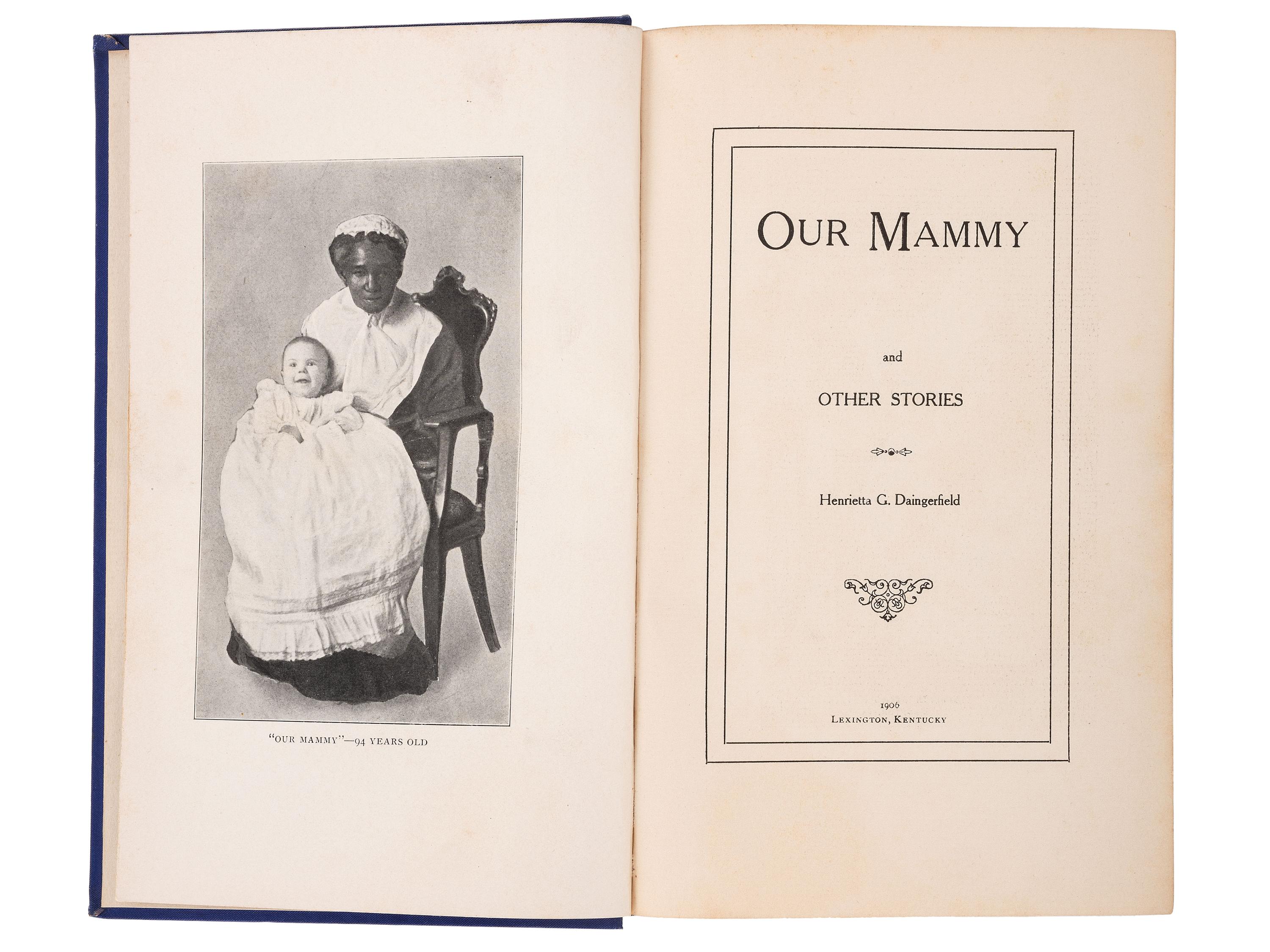 [LITERATURE]. A group of pre-Civil War and Reconstruction Era books with African American protagonists, comprising: