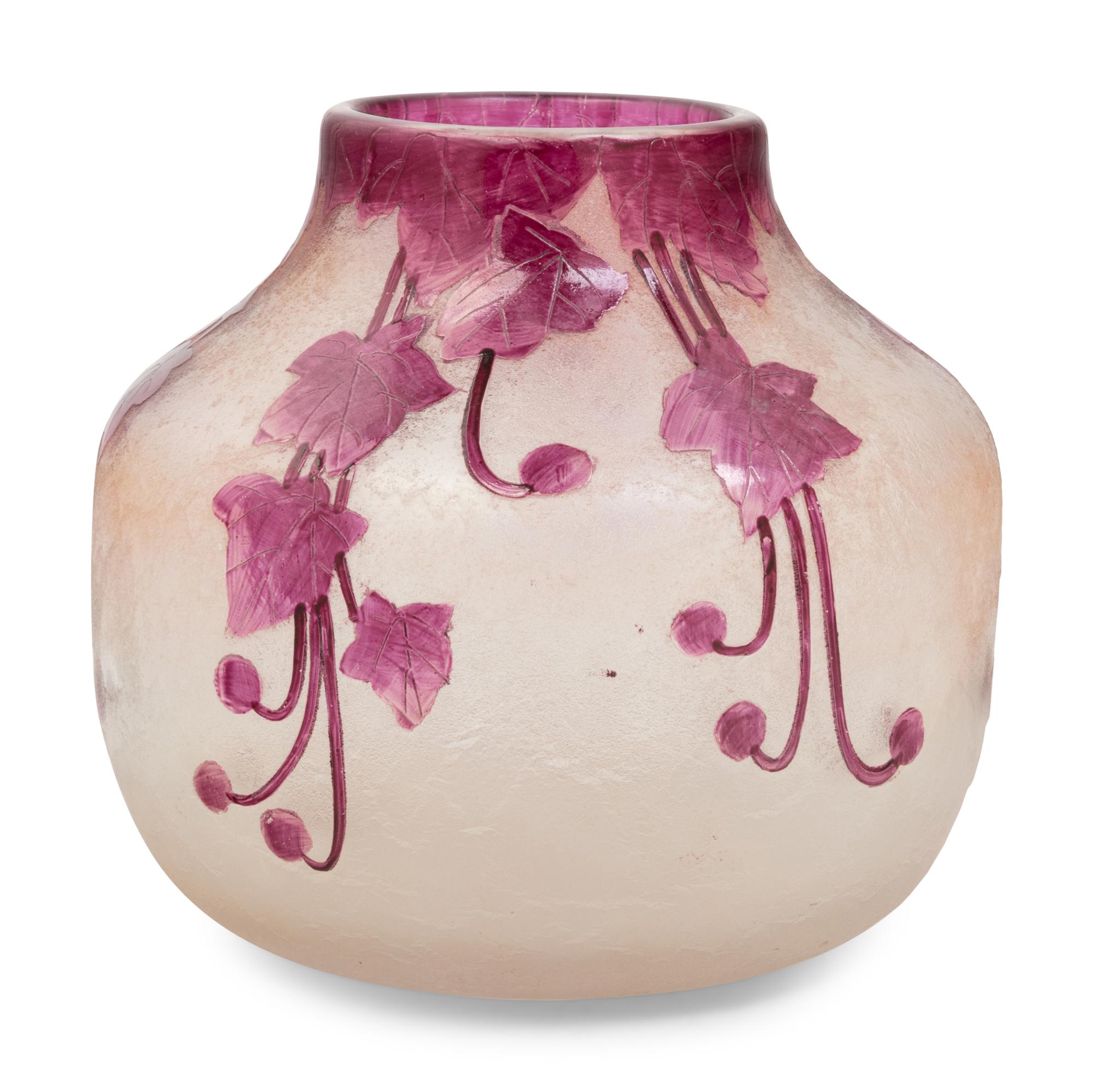 A Legras Cameo Glass Vase