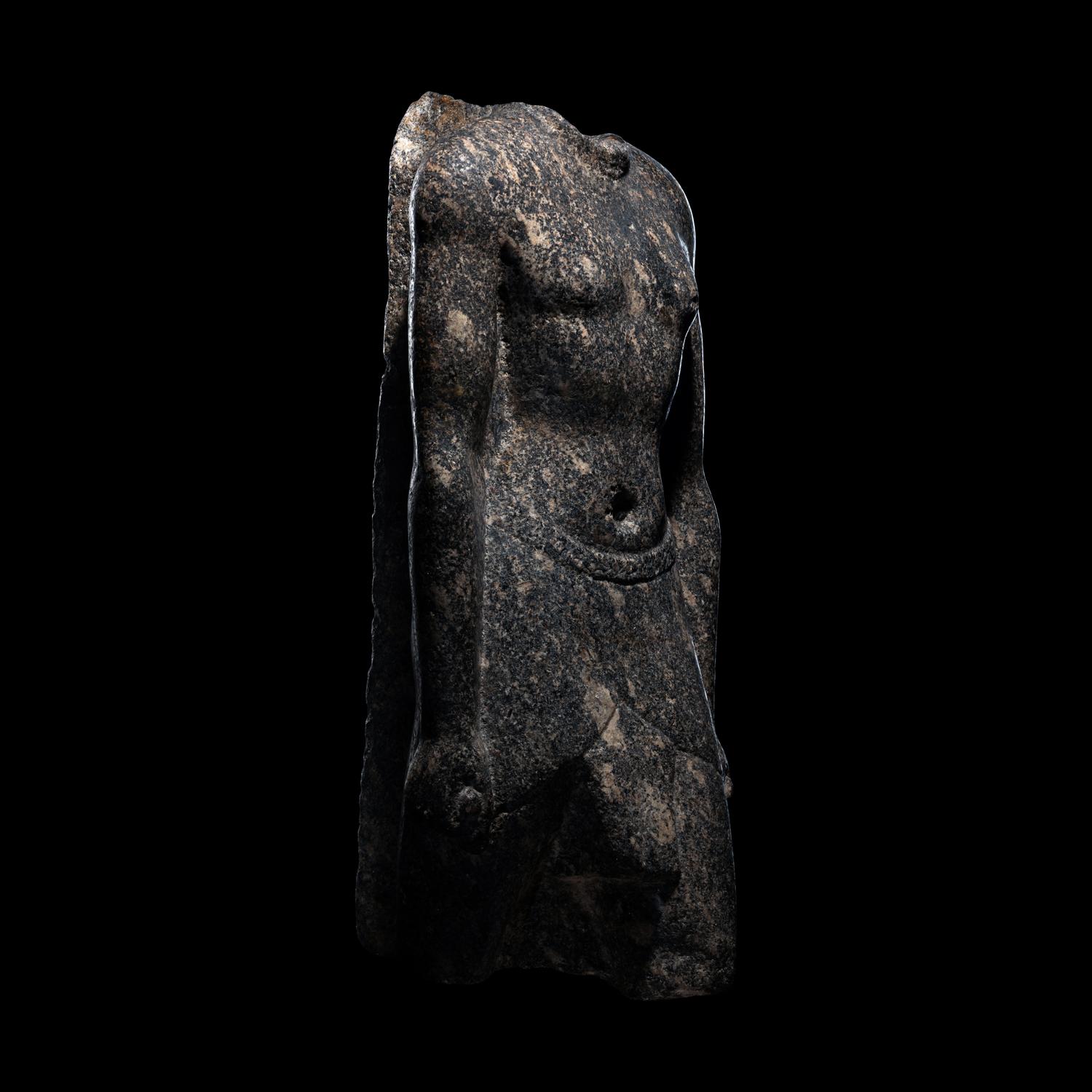 An Egyptian Granite Torso of an Official