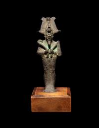 An Egyptian Bronze Osiris