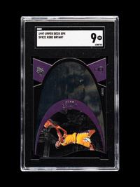 A 1997 SPX Kobe Bryant Basketball Card No. 22 (SGC 9 MINT)