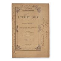 [Americana] [May, Samuel J.] The Literary Union: A Monthly Magazine