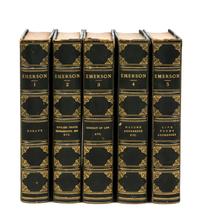 EMERSON, Ralph Waldo (1803-1882). Works. New York: Bigelow, Brown & Co., Inc., n.d.
